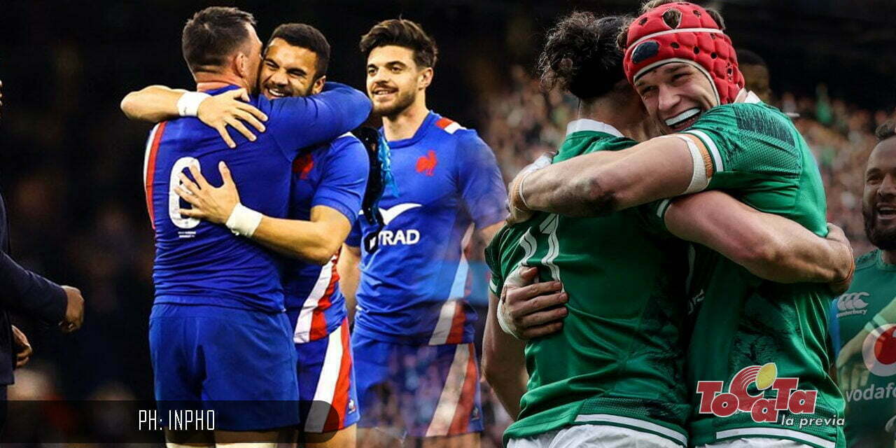 Francia e Irlanda en la pelea
