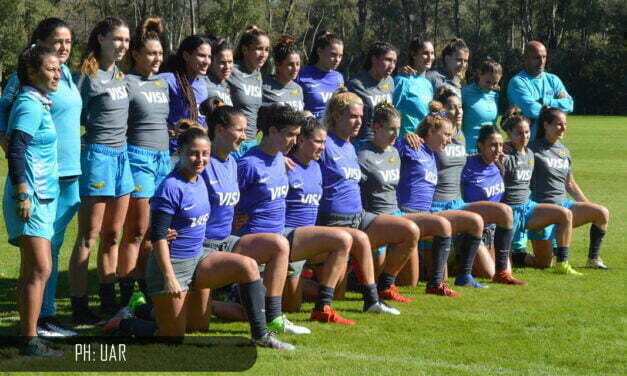 Las chicas se preparan para el Sudamericano