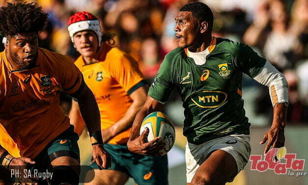 Sudáfrica sale con ocho cambios