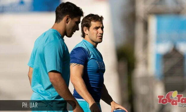 Con Sánchez, Los Pumas entrenaron en Edimburgo