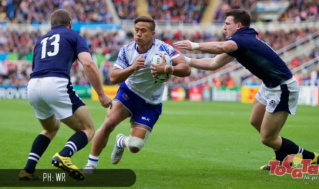 El plantel de Samoa para preparar la RWC