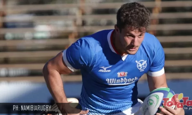 El equipo de Namibia para enfrentar a Argentina XV