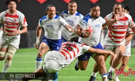 Samoa desplazó a Japón en el Ranking