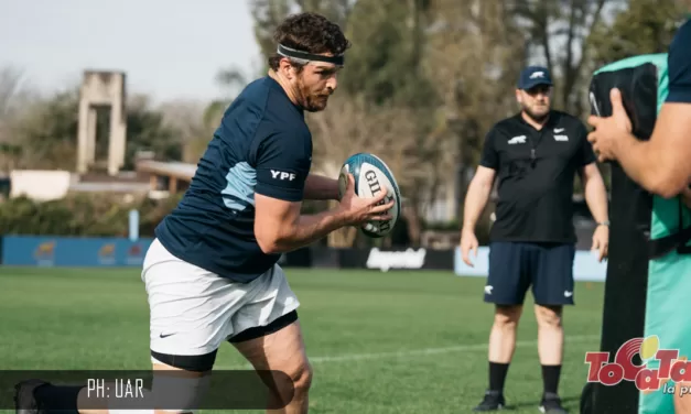 Los Pumas entrenan en el país