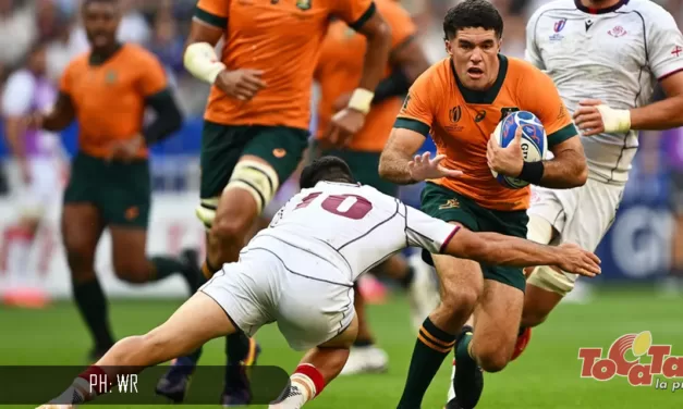 Australia festejó ante Georgia