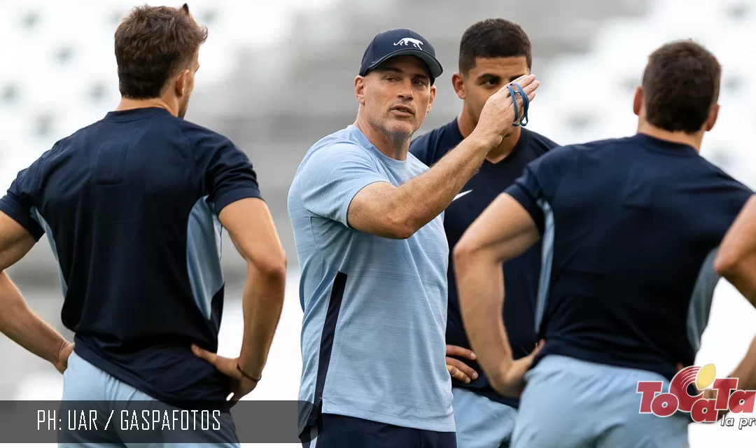 Felipe Contepomi al frente de Los Pumas