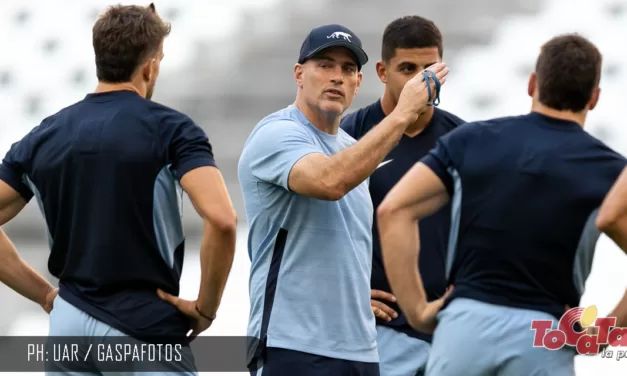 Felipe Contepomi al frente de Los Pumas