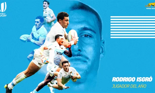 Isgró el Mejor Jugador de Seven del año