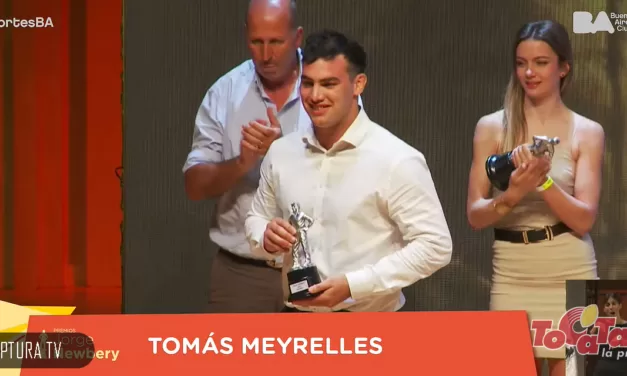 Meyrelles ganó el premio Jorge Newbery