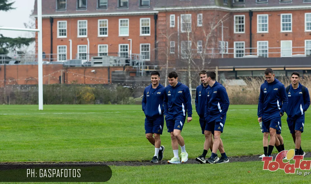 Los Pumas concentrados en Londres