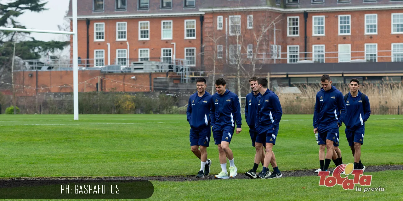 Los Pumas concentrados en Londres