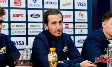 El plantel Olímpico Argentino